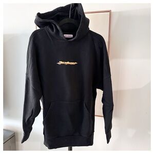 Palm Angels Arrows Logo Hoody Black size small